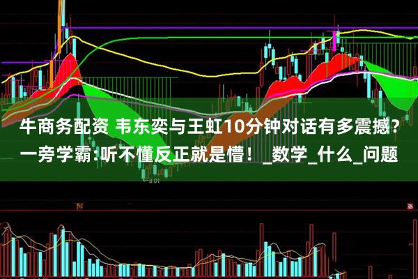 牛商务配资 韦东奕与王虹10分钟对话有多震撼？一旁学霸:听不懂反正就是懵！_数学_什么_问题