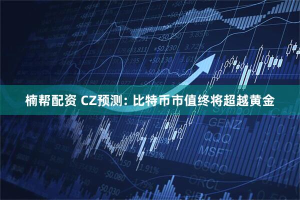 楠帮配资 CZ预测: 比特币市值终将超越黄金